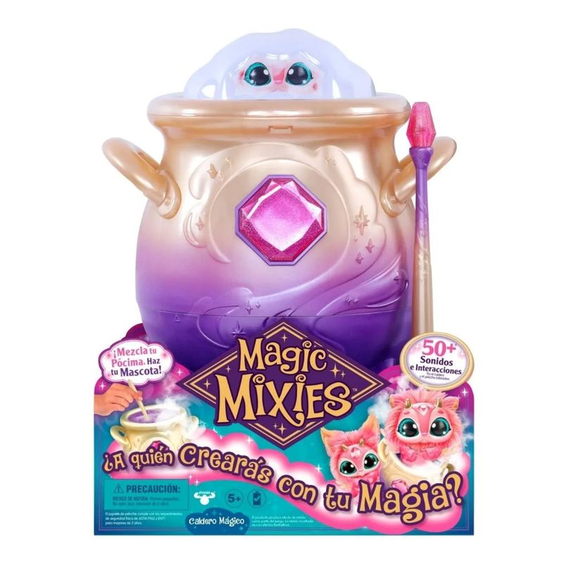 MY MAGIC MIXIES - Mascota Interactiva My Magic Mixies Caldero Mágico - Rosa