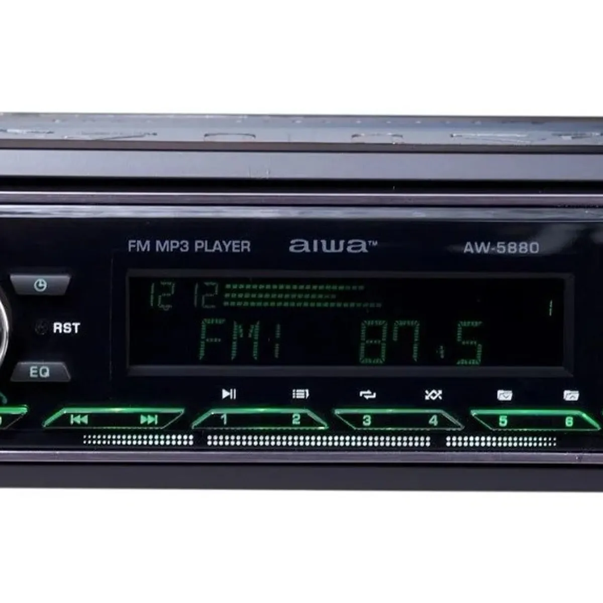 AIWA - Radio Auto 1 Din Bluetooth Usb X2 Radio Fm Aiwa / Aw-5880t