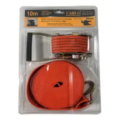 CARLOS I - Eslingas D/amarre De 10 Metros 10mx5cm Naranja Carlo 6000441