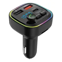 MLAB - Transmisor Fm Bt Carga Rapido 20w 2usb Qc3.0 3.1a 09349