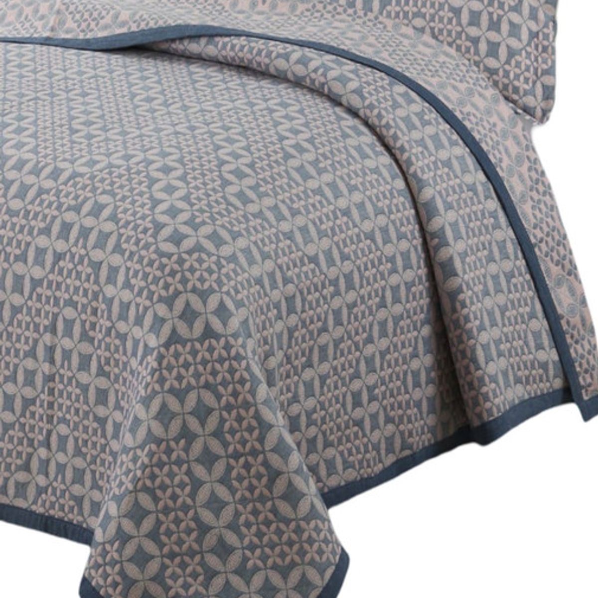 GENERICO - CUBRECAMA QUILT  2 PLAZAS DELGADO PRIMAVERA VERANO