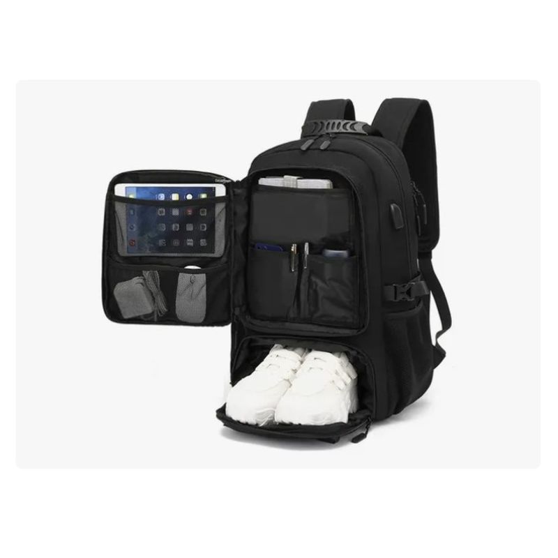 OFERTABKN - Mochila De Viaje Para Hombre 60 Ltrs Multiple Compartimentos