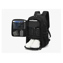 OFERTABKN - Mochila De Viaje Para Hombre 60 Ltrs Multiple Compartimentos
