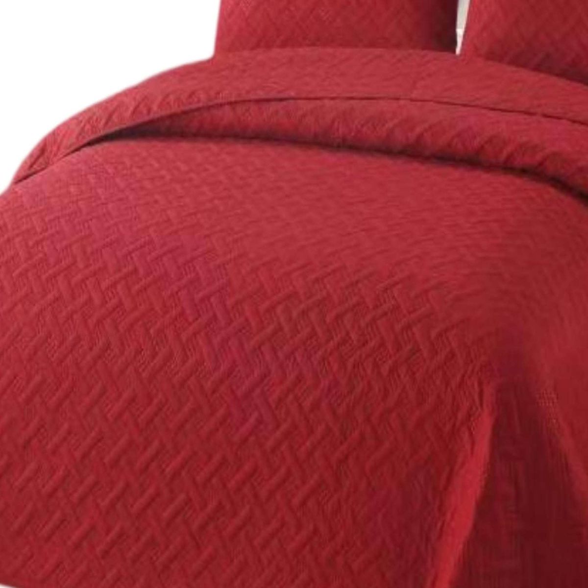 GENERICO - COBERTOR COLCHAS QUILT DE VERANO 2 PLAZAS BURDEO