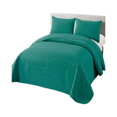 Imagen 2 del producto COBERTOR COLCHAS QUILT DE VERANO KING TURQUESA