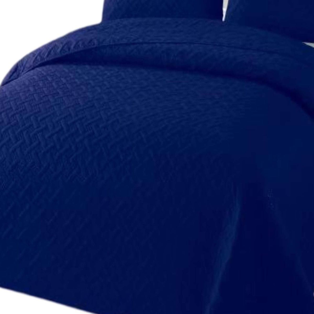 COBERTOR COLCHAS QUILT DE VERANO KING  AZUL MARINO, marca GENERICO - Foto Principal