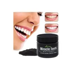 GENERICO - Blanqueador Dental Natural Polvo Carbón De Coco Activado