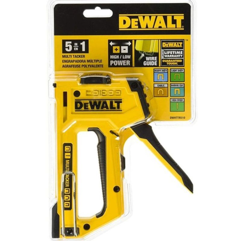 DEWALT - Grapadora Clavadora Multi Track 5 en 1 Dewalt DWHTTR510