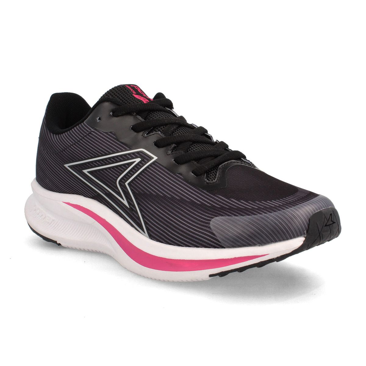 POWER - Zapatilla Mujer Power Harrow Plus Charged Negro - Fucsia