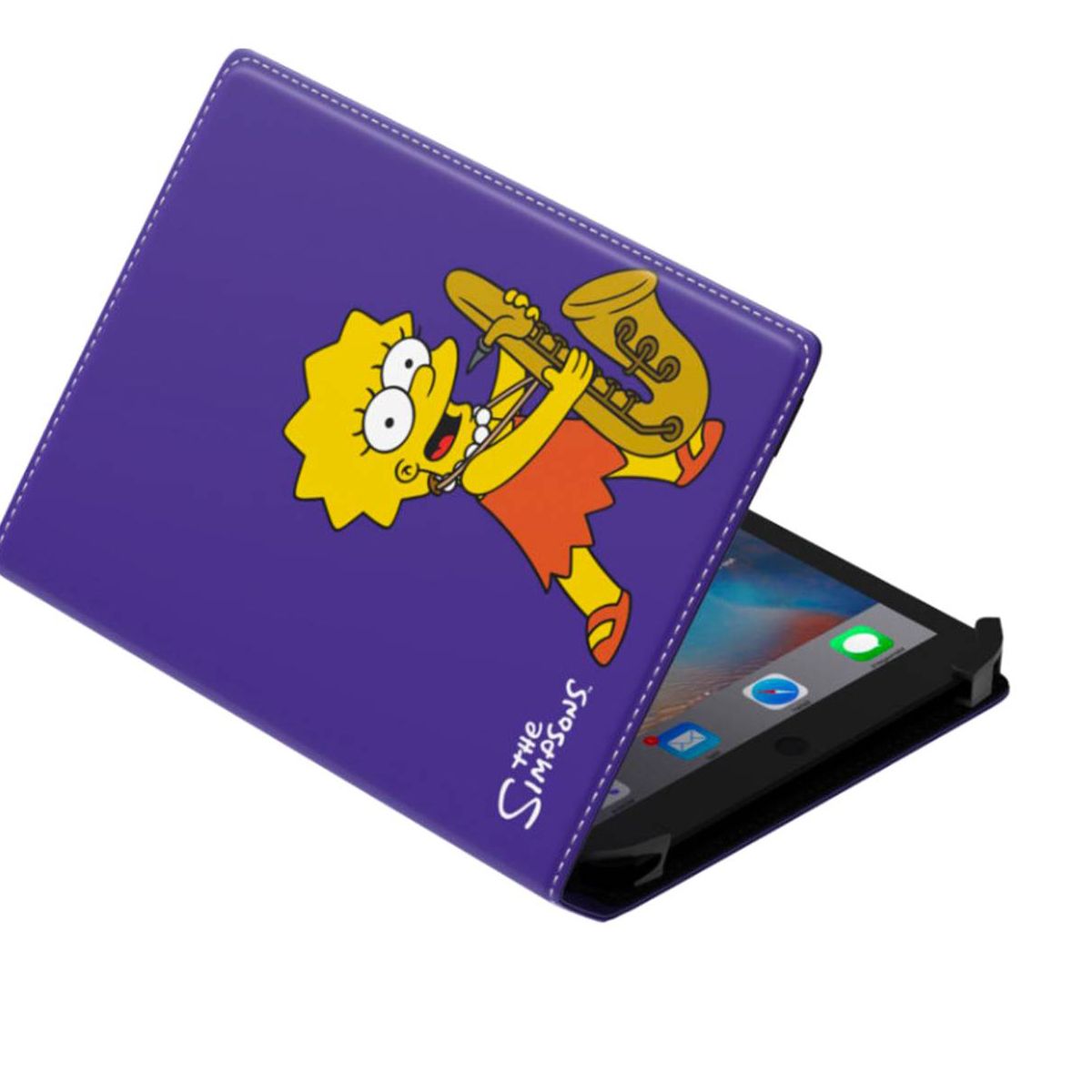 JOIGO - Funda Universales Para Tablet 9 10 Pulga  Los Simpsons Lila