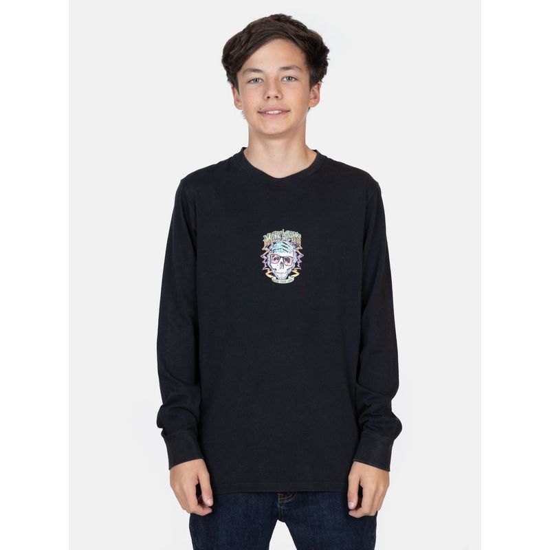 MAUI AND SONS - Polera ML RayVibe Negro Infantil Maui And Sons - Negro