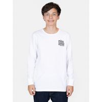 Polera ML SolDrop Blanco Infantil - Blanco