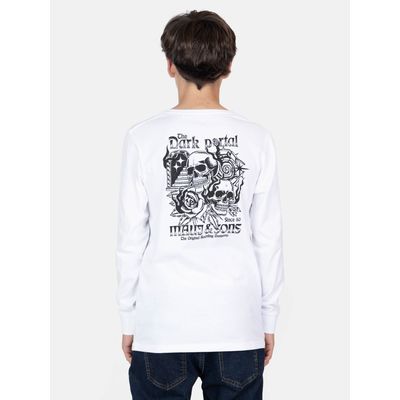 Imagen 2 del producto Polera ML SolDrop Blanco Infantil - Blanco