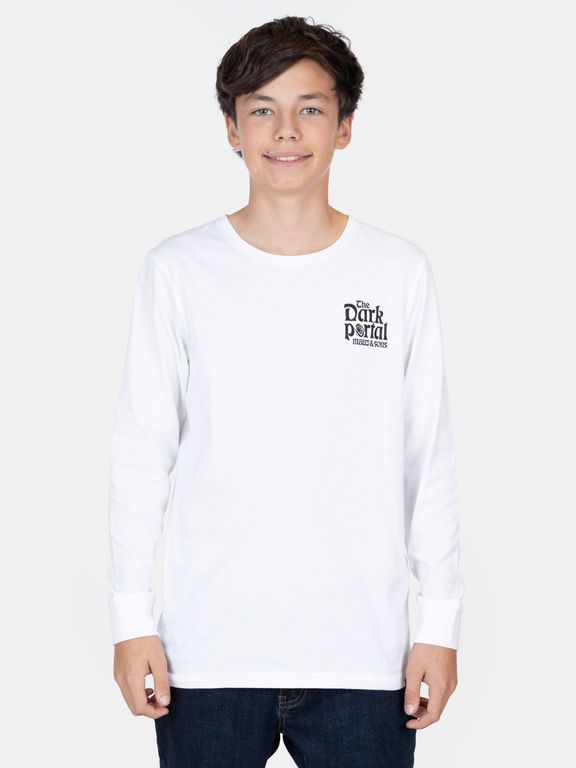 Polera ML SolDrop Blanco Infantil - Blanco Blanco 10
