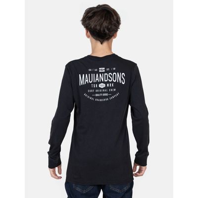 Imagen 2 del producto Polera ML Active Negro Infantil - Negro