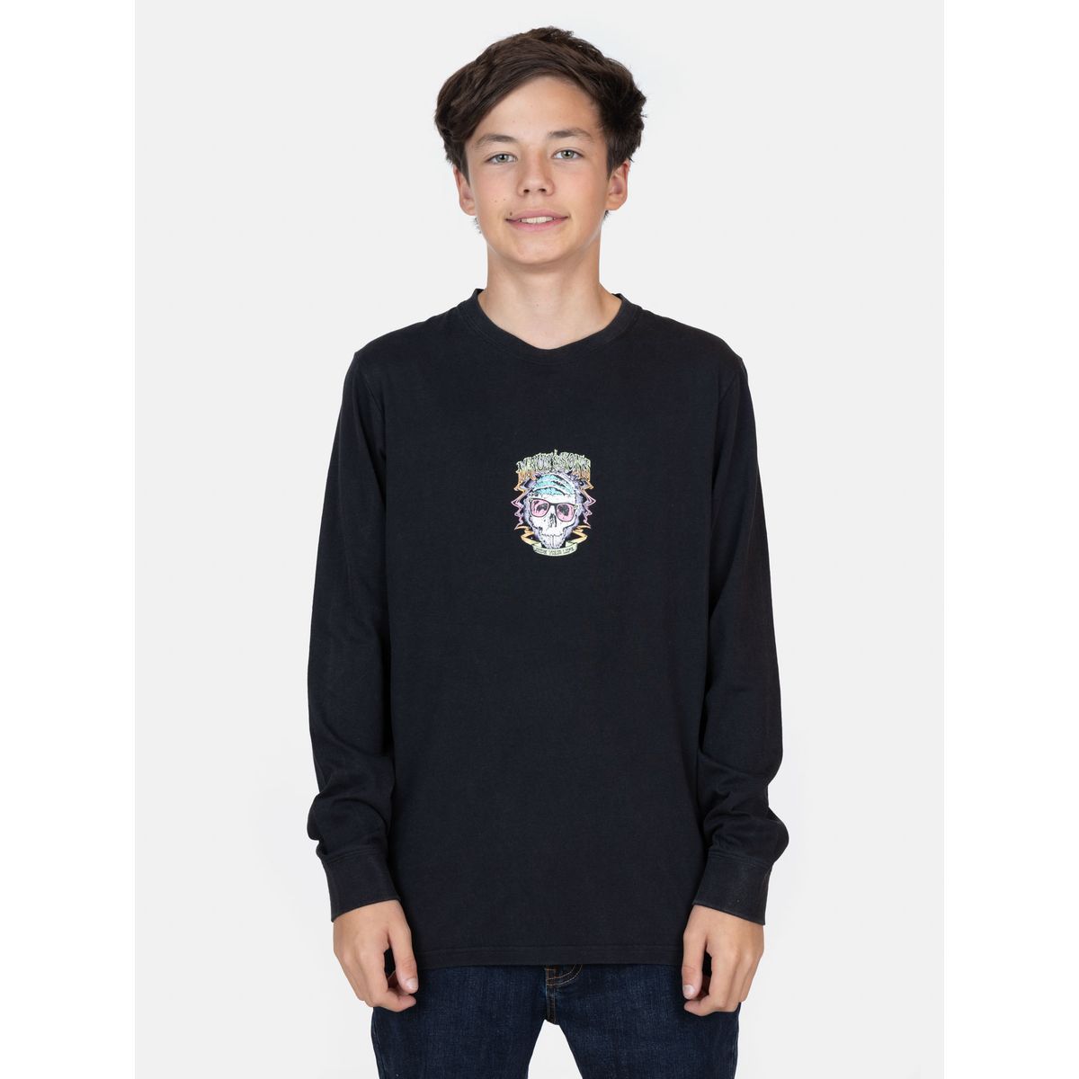 MAUI AND SONS - Polera ML RayVibe Negro Infantil Maui And Sons - Negro