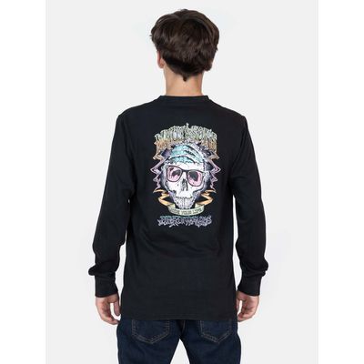 Imagen 2 del producto Polera ML RayVibe Negro Infantil - Negro