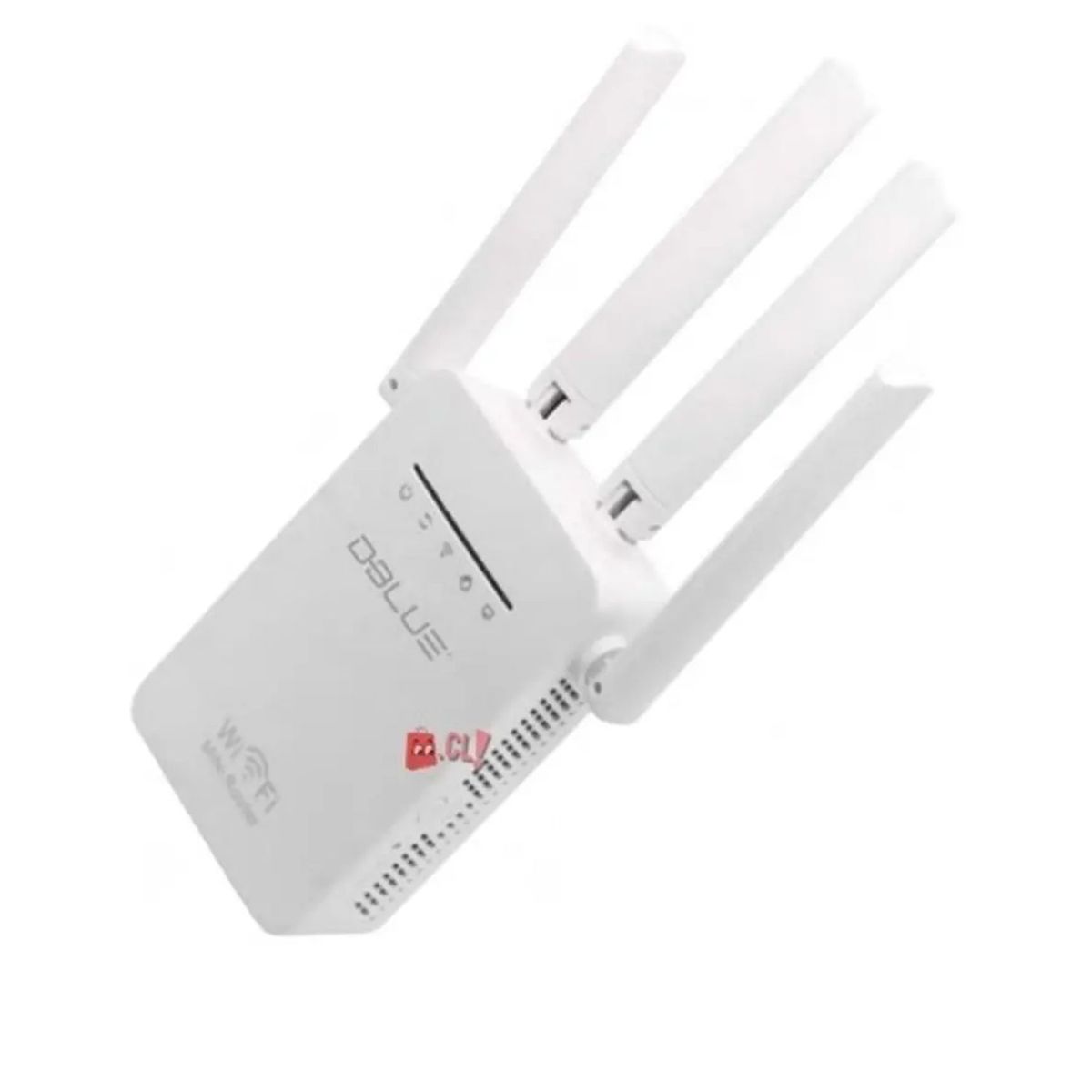 DBLUE - Repetidor Amplificador Señal Internet Wifi De 4 Antenas - Ps