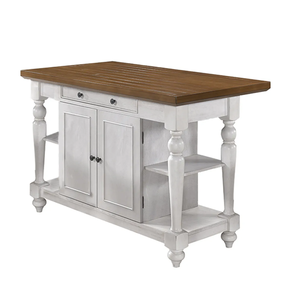 MSA MUEBLES SANTA ANA - Juego de Comedor Tipo Isla 2 Pisos Marsella