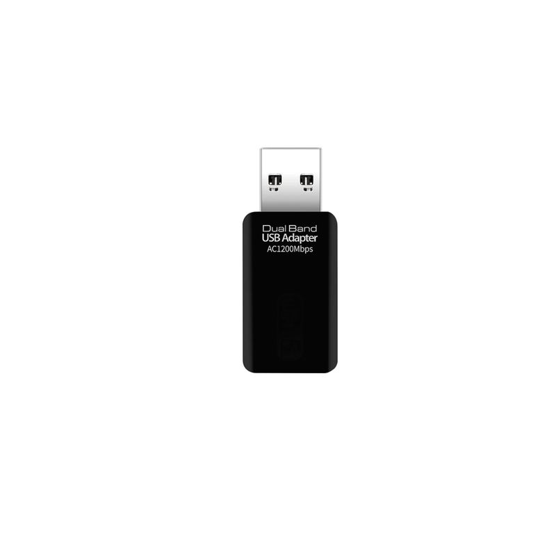TECNOLAB - Adaptador Usb Wifi Banda Dual 1200mbps Conexión Usb 3.0 - Ps