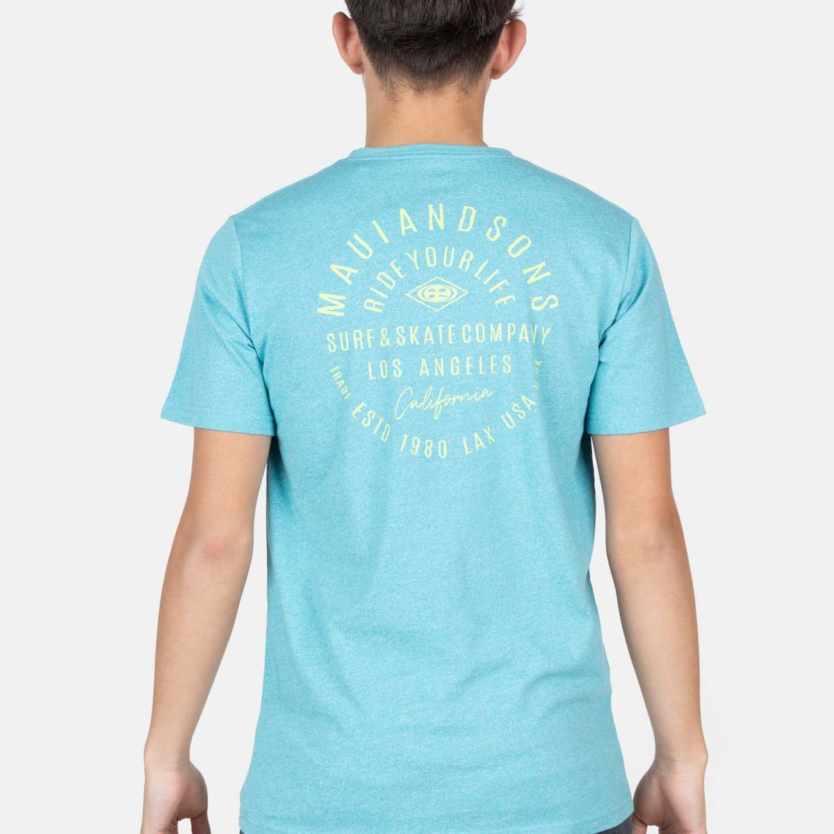 MAUI AND SONS - Polera MC Eclipse Celeste Infantil Maui And Sons - Celeste