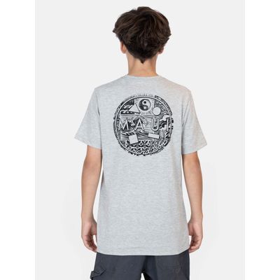 Imagen 2 del producto Polera MC Isla Gris Infantil - Gris