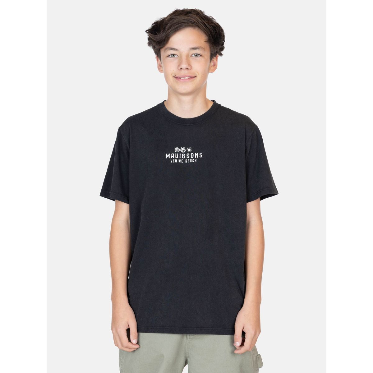 MAUI AND SONS - Polera MC CityRush Negro Infantil Maui And Sons - Negro