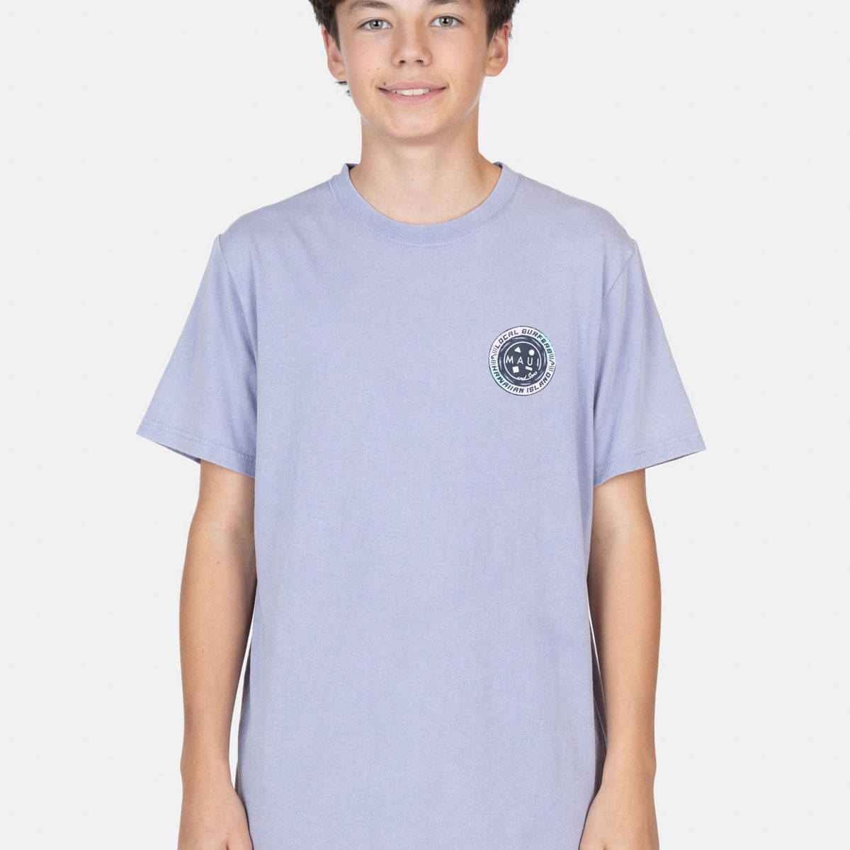 MAUI AND SONS - Polera MC FlowAxis Morado Infantil Maui And Sons - Morado