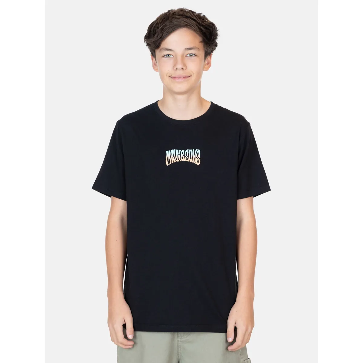 MAUI AND SONS - Polera MC BoardSkin Negro Infantil Maui And Sons - Negro