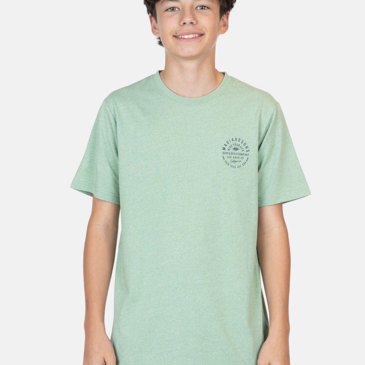 MAUI AND SONS - Polera MC Eclipse Verde Infantil Maui And Sons - Verde