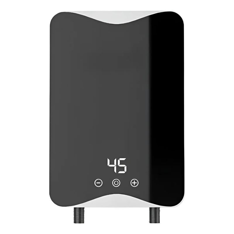 MUNDO MAGIA - Calentador De Agua Eléctrico Instantáneo Para Duchas Baño Color Negro