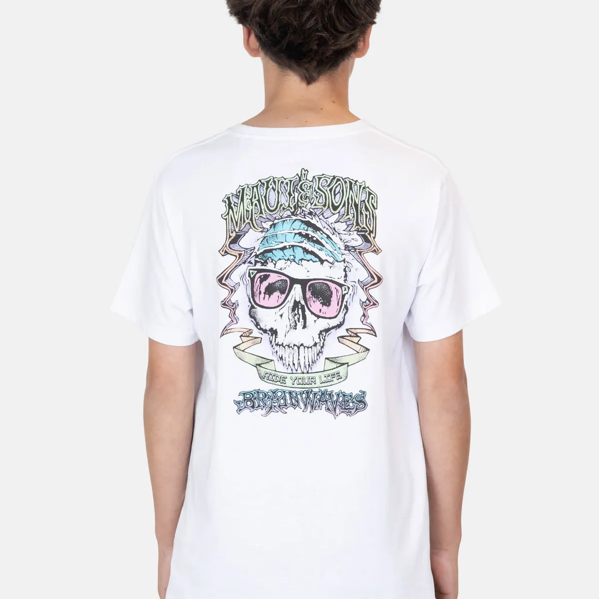 MAUI AND SONS - Polera MC SeaSnaps Blanco Infantil Maui And Sons - Blanco