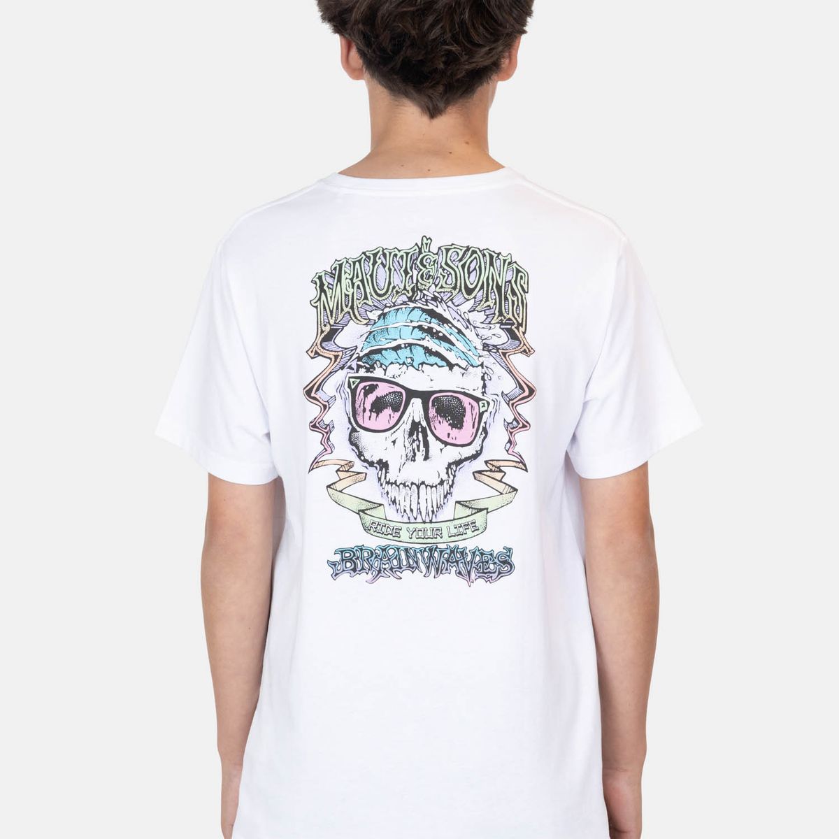 MAUI AND SONS - Polera MC SeaSnaps Blanco Infantil Maui And Sons - Blanco