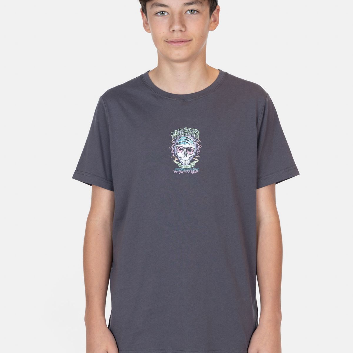 MAUI AND SONS - Polera MC SeaSnaps Gris Infantil Maui And Sons - Gris