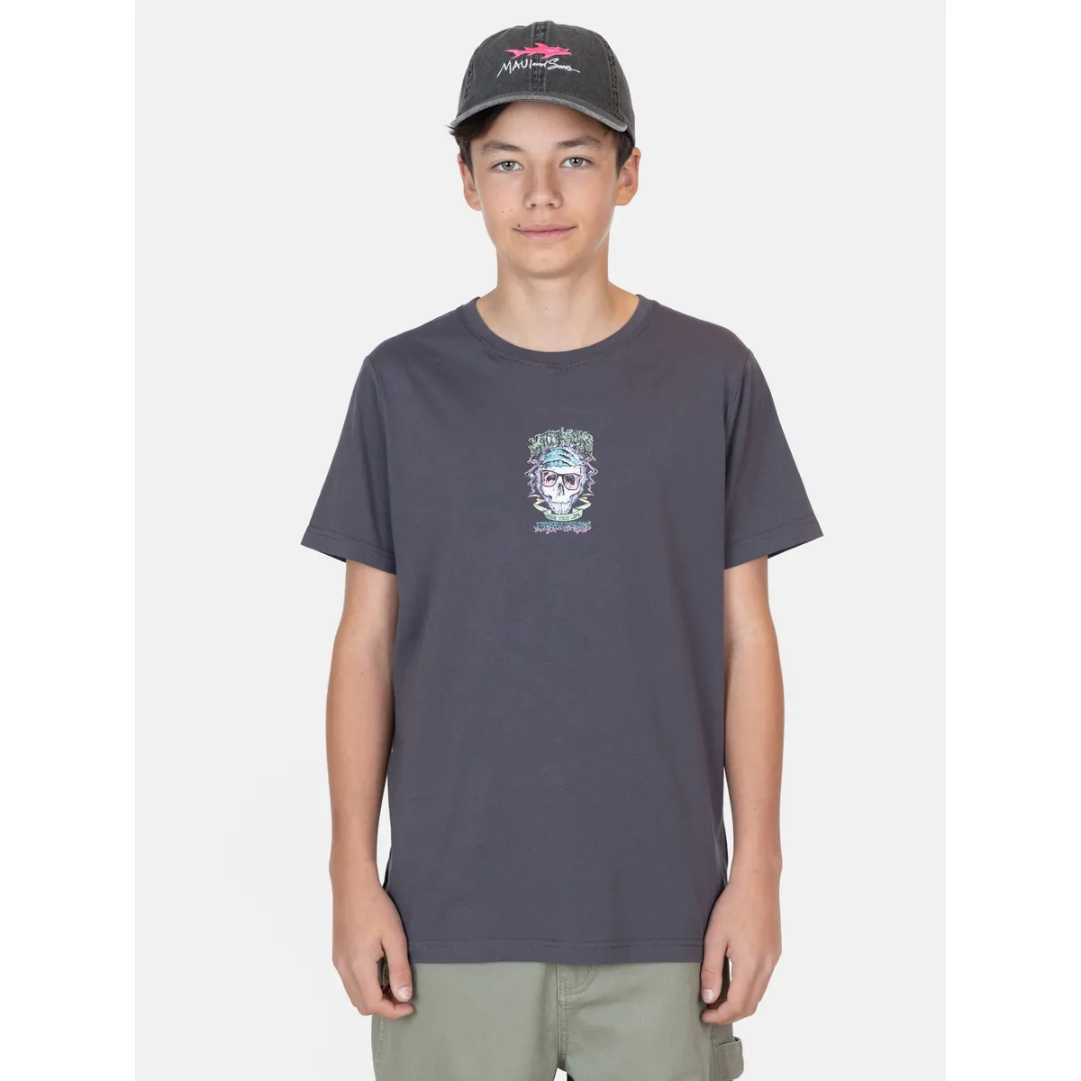 MAUI AND SONS - Polera MC SeaSnaps Gris Infantil Maui And Sons - Gris
