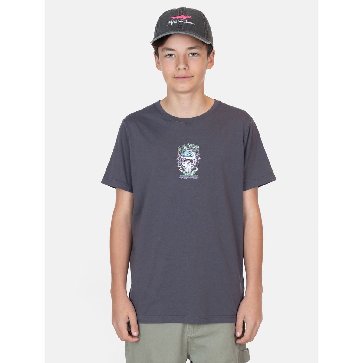 MAUI AND SONS - Polera MC SeaSnaps Gris Infantil Maui And Sons - Gris