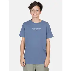 MAUI AND SONS - Polera MC RiderSoul Azul Infantil - Azul