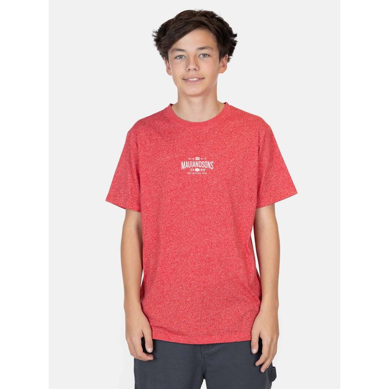 MAUI AND SONS - Polera MC Nube Rojo Infantil Maui And Sons - Rojo