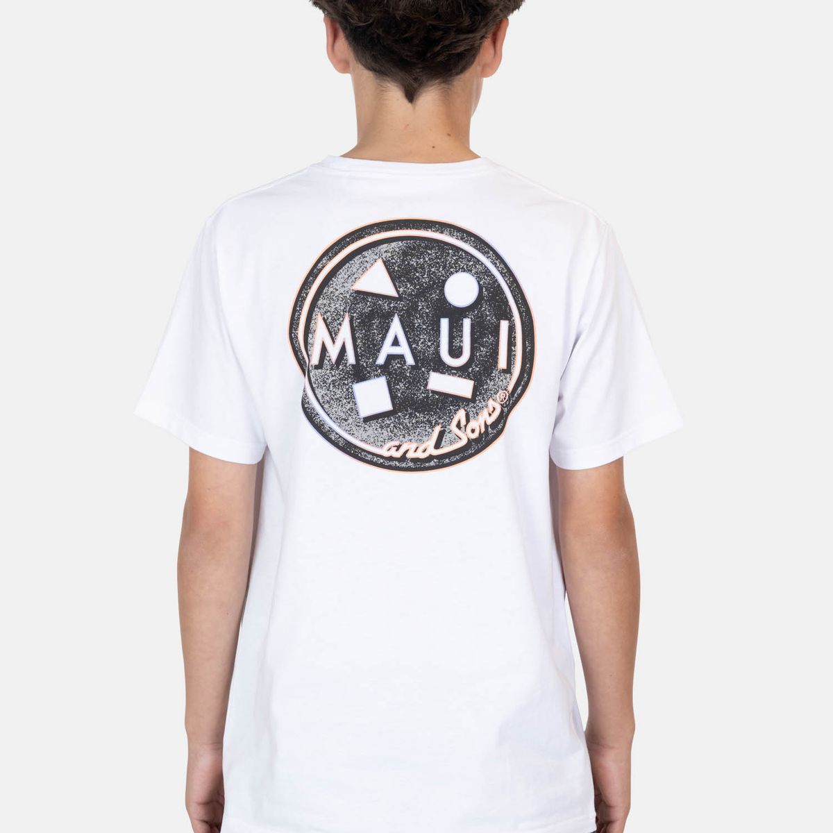 MAUI AND SONS - Polera MC OlaFit Blanco Infantil Maui And Sons - Blanco