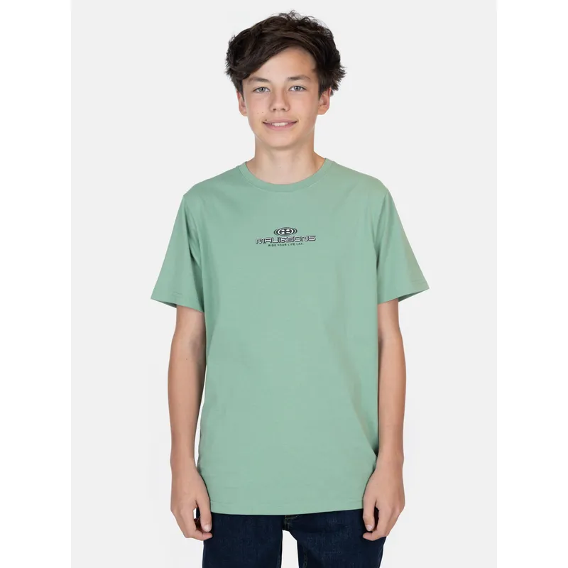 MAUI AND SONS - Polera MC OrillaBeat Verde Infantil Maui And Sons - Verde