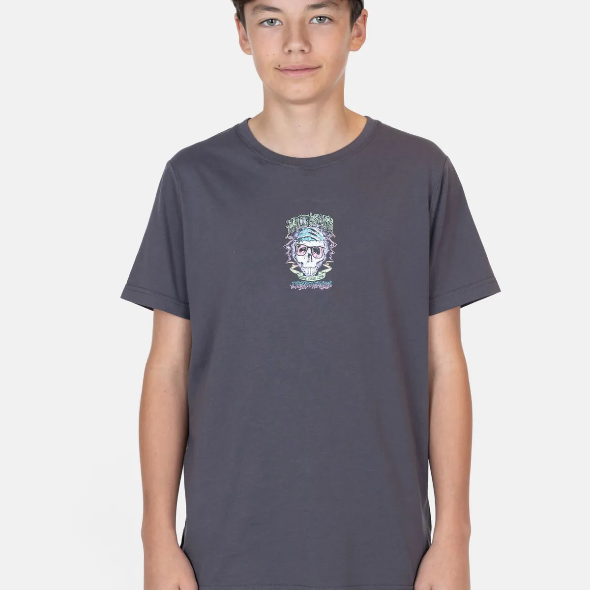 MAUI AND SONS - Polera MC SeaSnaps Gris Infantil Maui And Sons - Gris