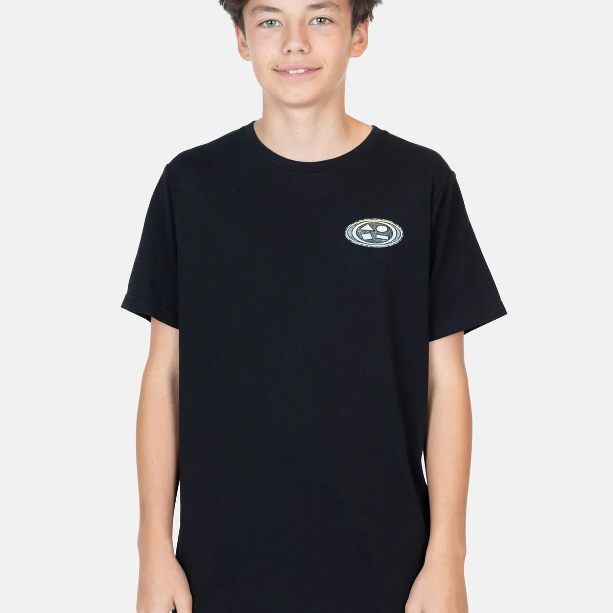 MAUI AND SONS - Polera MC TropiTide Negro Infantil Maui And Sons - Negro