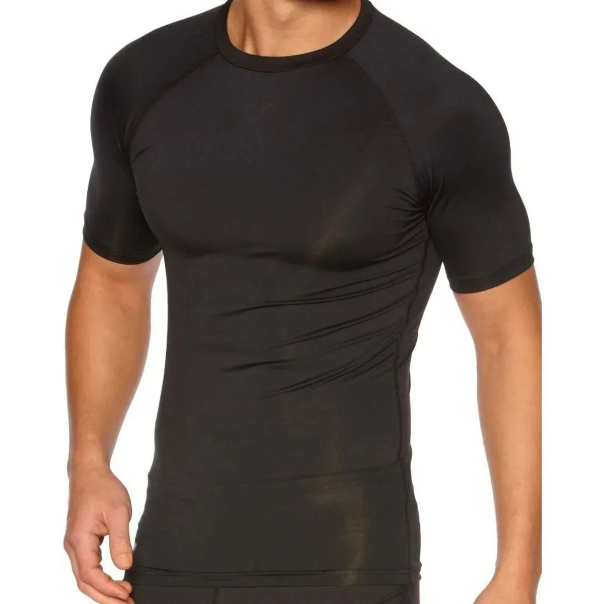 LOOK SHOP - Polera Compresión Hombre Faja Camiseta Reductora Hombre 779