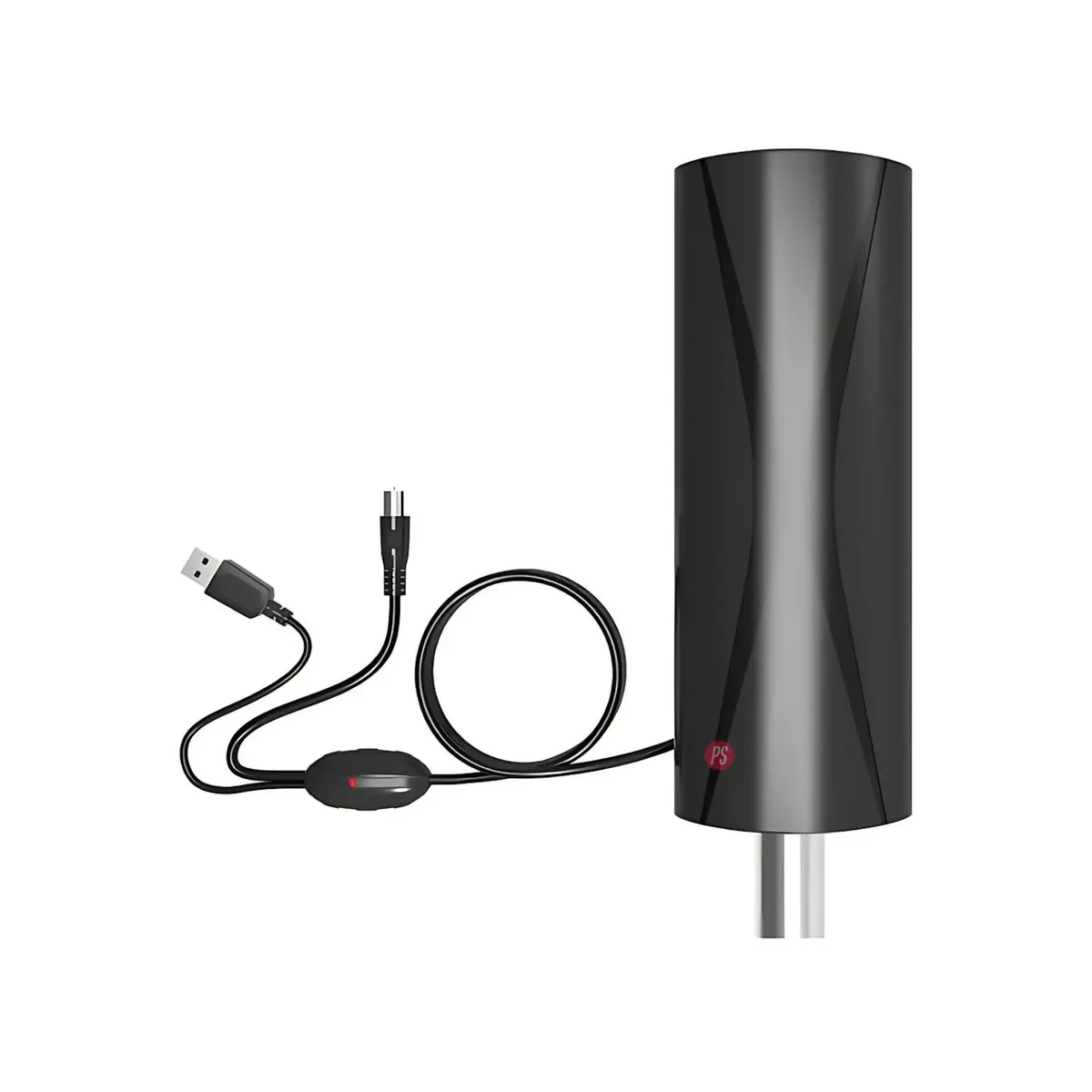 TECNOLAB - Antena TV Digital 25-30dB Amplificada Cable 5mts - PS