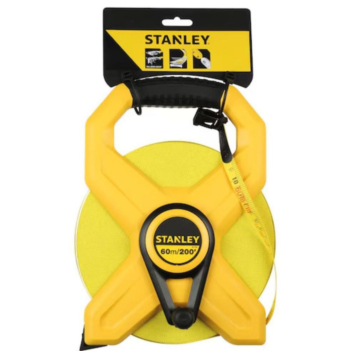 STANLEY - Cinta Larga Fibra de Vidrio 60m Stanley 34-794S