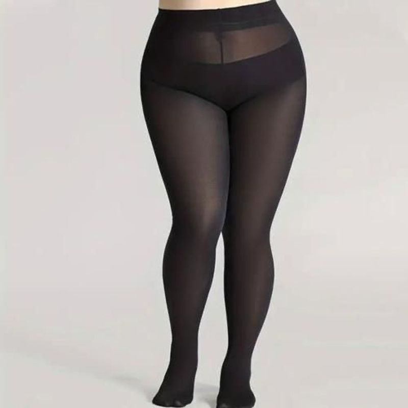 UNIK'S - Medias Pantis Plus Size Mujer Talla Grande  Cómodas y Resistentes