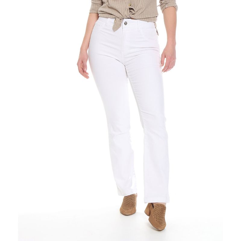 WADOS - PANTALON RECTO TIRO ALTO PRETINA UN BOTON