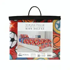 DORAL - Sábanas Polar Kids 15 Plazas Balones