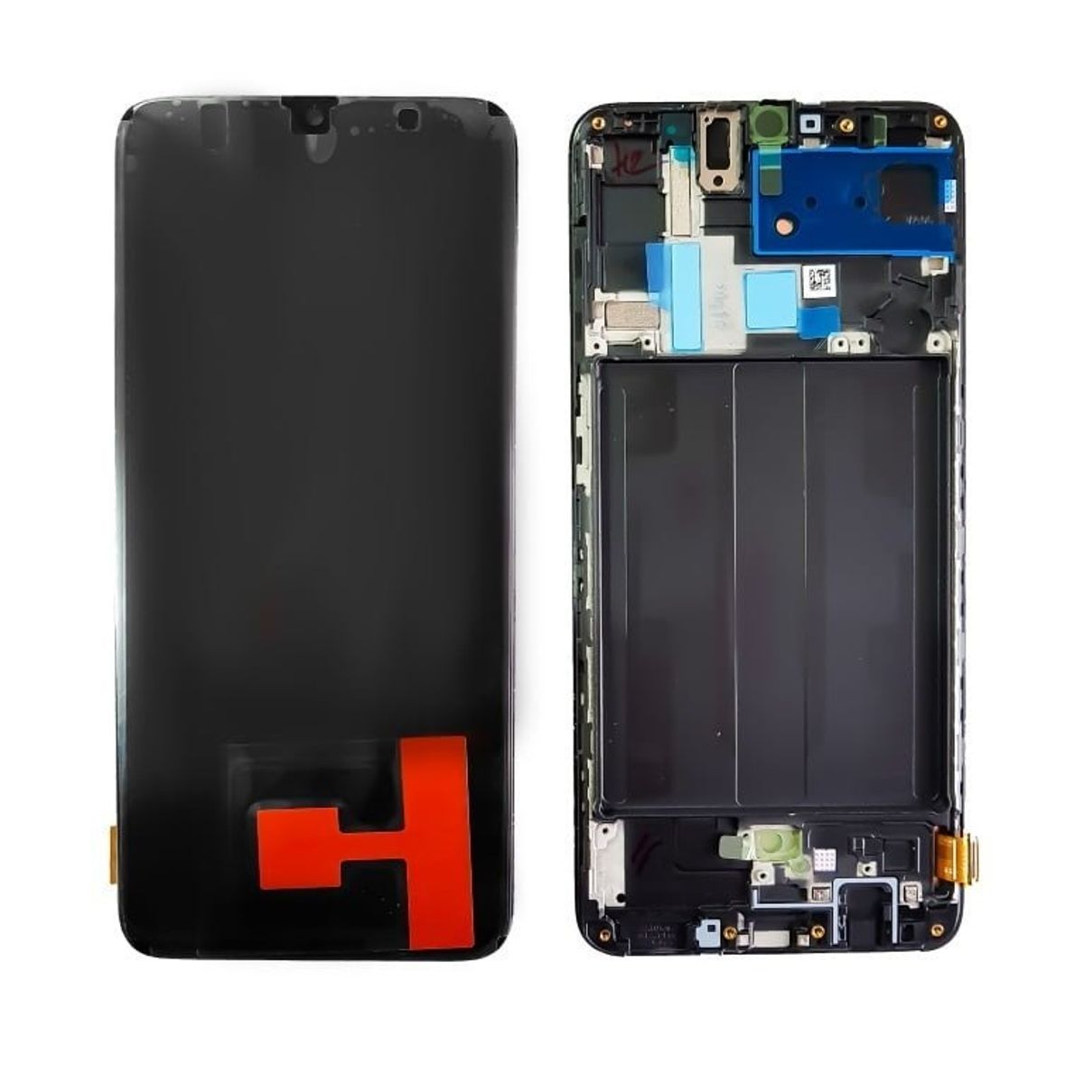 GENERICO - Pantalla LCD más Táctil Samsung Galaxy A71 negra ORI