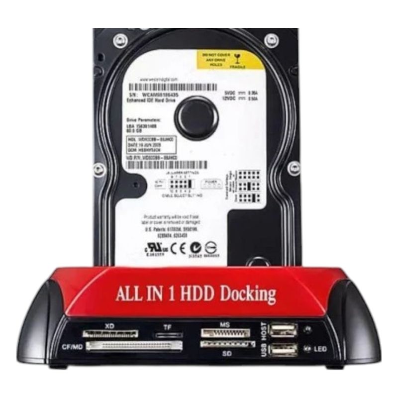GENERICO - BASE DOCKING DISCO DURO EXTERNO 2.5-3.5 SATA USB 3.0 NC90